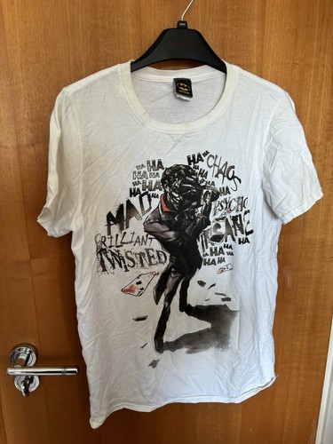 White batman joker tshirt - batman,