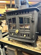 Hunter Herald 6 Stove 6kw, MULTIFUEL, (log,wood+burner), brass handle, 🚚🚚🚚