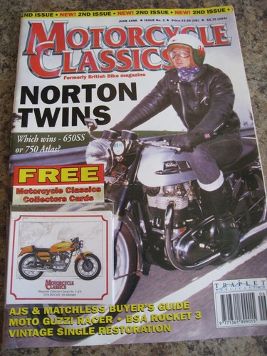 Motorcycle classics magazine - classics,