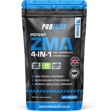 Pro Elite ZMA+ 60 Tablets Zinc