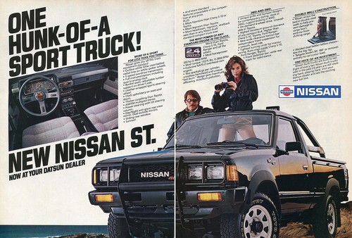 1983 2pg print nissan st - of,