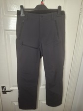 Mens Rohan Traverse Trousers Walking Pants Bottoms Grey Size 30 Regular