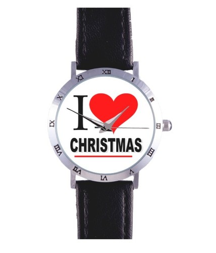 Heart love christmas watch - heart,