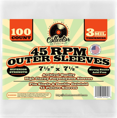 100 pack rpm vinyl - 45,