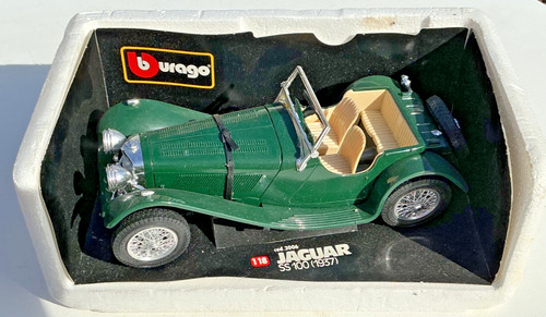 Burago jaguar ss100 1937 - ss100, 1:18