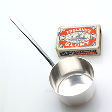 Small Brandy Warming Pan - Army & Navy #2 - Antique Silver Plated