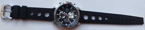 Seiko black dial chronograph - seiko,
