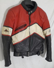 Rare Vintage G'MAC Scottish Motorcycle Leather Jacket Size S