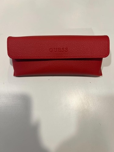 Red guess case for glasses - red,
