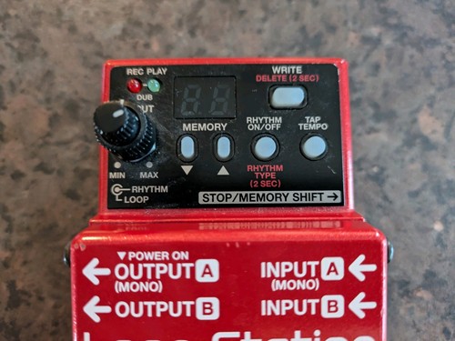 Boss loop station with - boss,