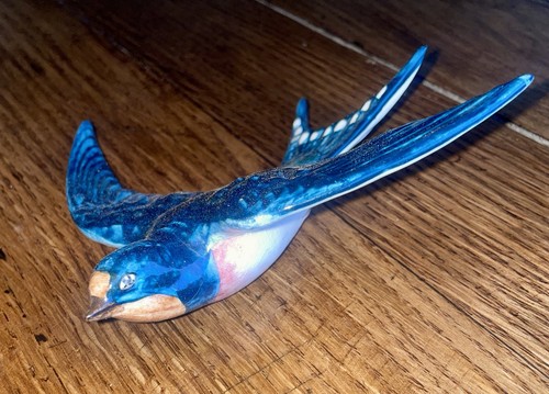 Vintage ceramic swallow made - ceramic,