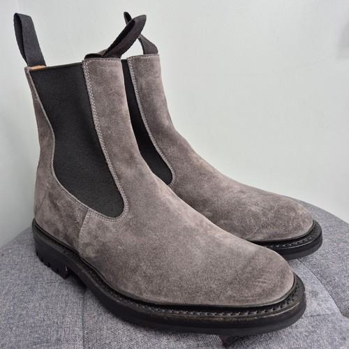 Trickers stephen grey - grey, suede