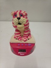 Bagpuss Alarm Clock 2001 working, Talking yawning Vintage Zeon Oliver Postgate