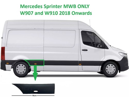 Mercedes sprinter side plastic - mercedes,