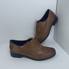 Clarks Brown Leather Brogues