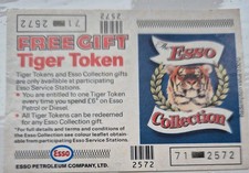 Esso Tiger Tokens Collection Un-Used Stack 25 Tokens
