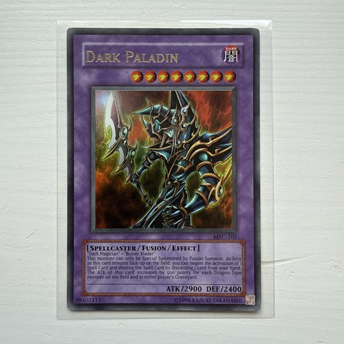 Dark paladin ultra rare - paladin, yugioh