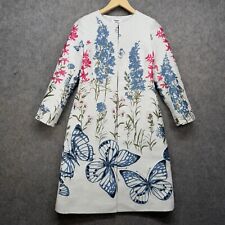 Hobbs Dress Coat Jacket Jennifer Floral Jaquard Floral Butterfly UK 6 RRP £299