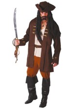 Adult Size Mens Brown Pirate