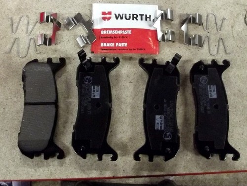Rear brake pads - , fitting