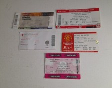 Ticket Stub Bundle Barcalona Manchester United Masters England vs Germany Lot