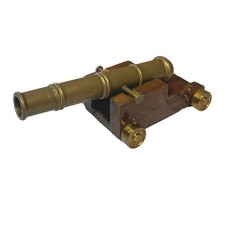 Vintage Brass Miniature Naval