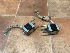 Berger Lahr B511138 RDM 545/100 LHA Stepping Motor - Dual Shaft - Set of 2