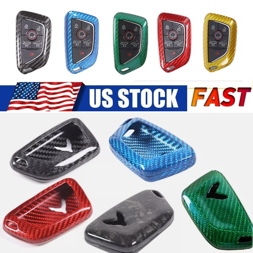 Dry carbon fiber key fob - carbon,