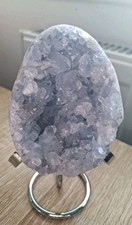 Celestite Natural Crystal Egg