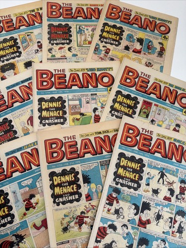 Beano comics consecutive - comics,