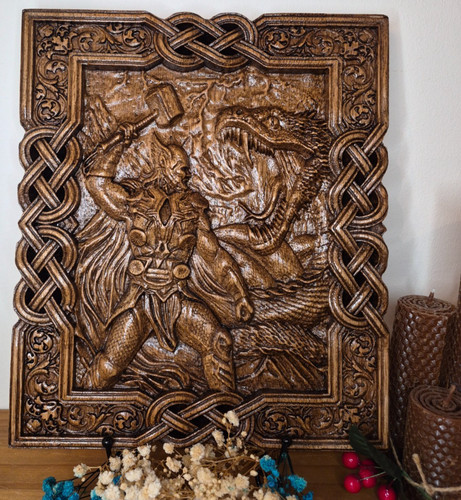 Thor mythology battle - thor,