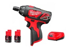 Milwaukee M12BD-202C 12v Compact Screwdriver - Free 1 Year Guarantee