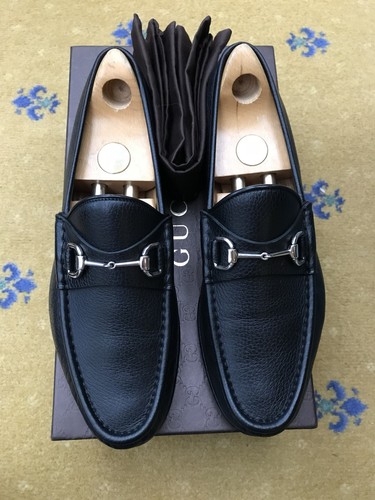 Gucci loafers leather - gucci,