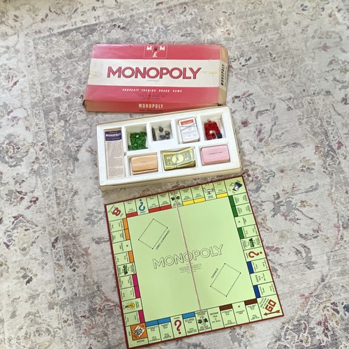 Monopoly board game - monopoly, vintage