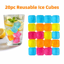 20 Pcs Reusable Ice Cubes