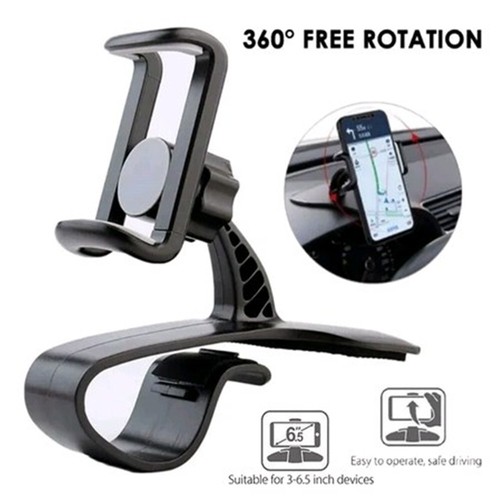 Black car dashboard holder - black, hud