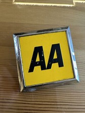 AA badge old square shape.