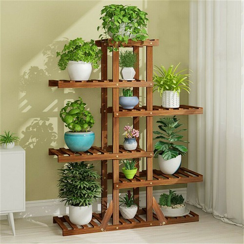 Tier wooden tall flower - wooden,