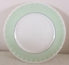 VINTAGE W.H GRINDLEY "Cream Petal" Pale Green 20 Cm Salad Side Plate