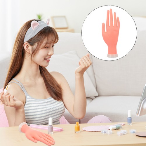 False nail training hand - false,