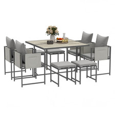 8 Seater Garden Dining Set