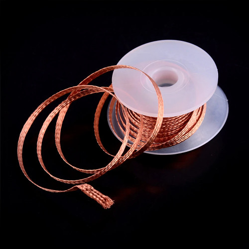 Copper desoldering braid - copper,