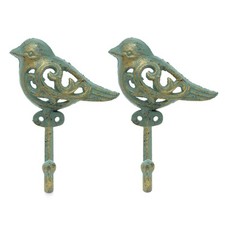Set of 2 Wrought Iron Bird
