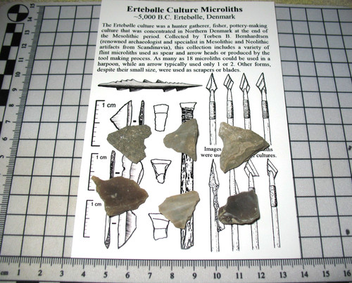 Neolithic denmark microliths - neolithic,