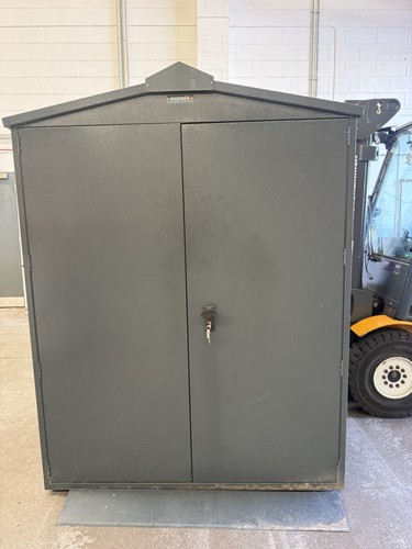 Asgard grey metal - grey, shed