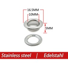 Eyelet with Washer Leather