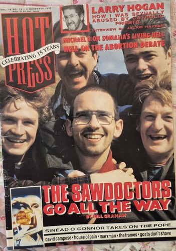 Hot press magazine the saw - press,