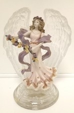 On Love's Wings Angel Ornament Blessings of the Heart LE 2143 Bradford Exchange