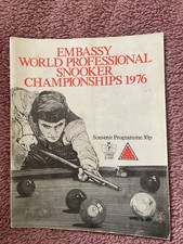 Embassy 1976 World Snooker