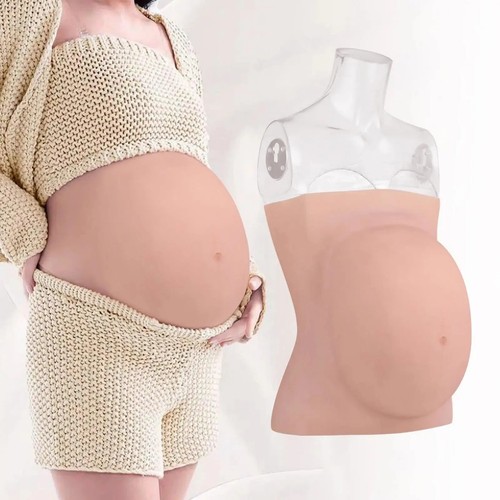 Silicone pregnant belly - silicone,